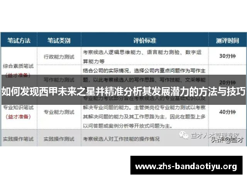 如何发现西甲未来之星并精准分析其发展潜力的方法与技巧
